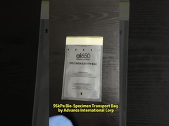 Auf Wunsch recycelbare Poly 95kPa Biogefahrtasche