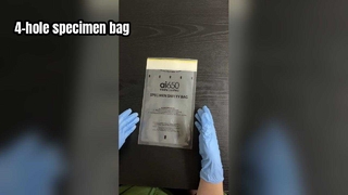 4-Loch-Probenbeutel ohne Saugbeutel