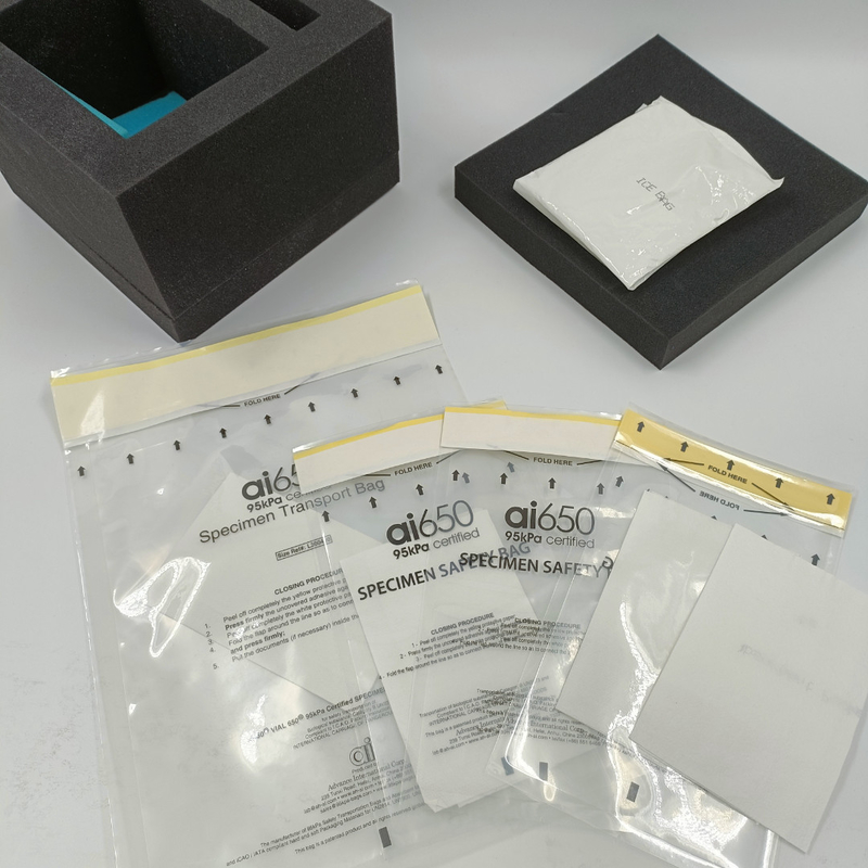 4 Mil Seal Top Specimen Lab-Taschen für Versandverpackenexemplar-Großhandelspreis