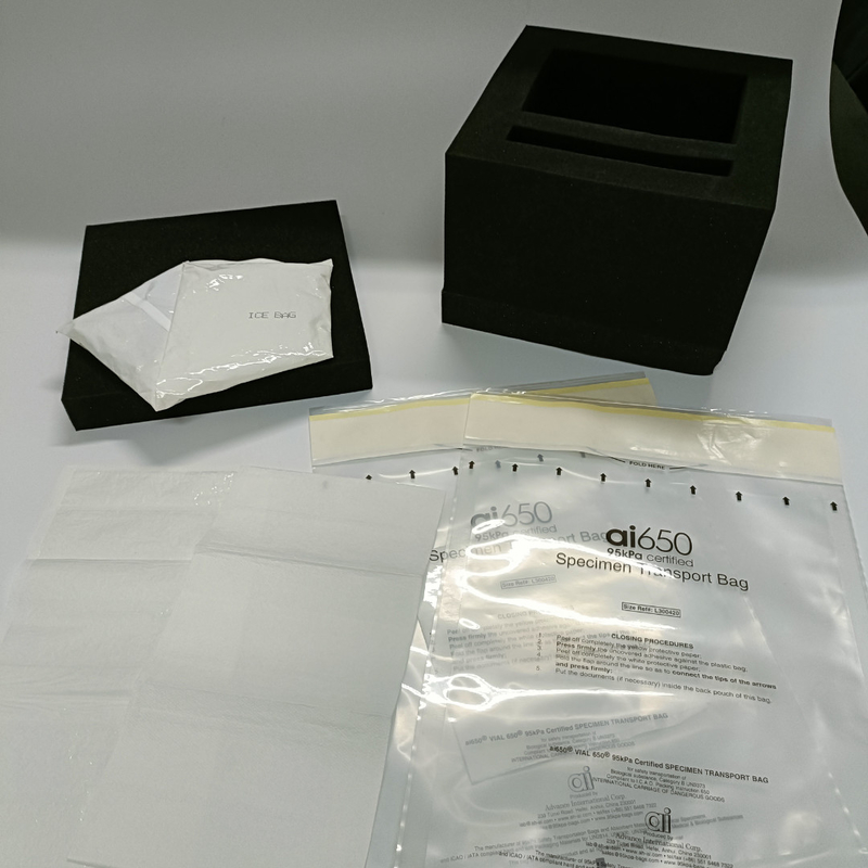 Chemische Bio-Gefahren Probentransportbeutel Zip Lock für den Laborgebrauch