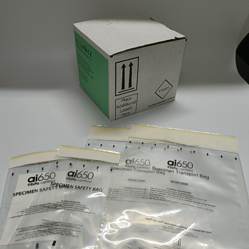 Exemplar-Laborreißverschluss-Tasche 3 Schicht-und 4 Schicht-verfügbarer Hochleistungs-Druck