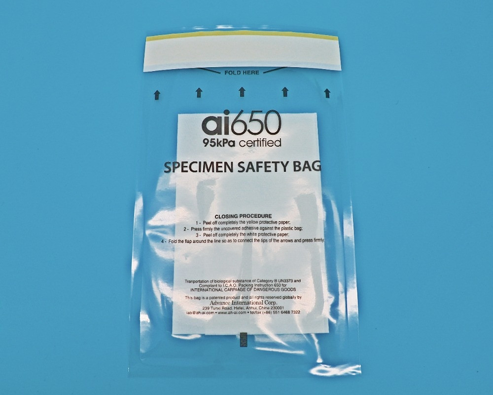 Hochabsorbierbarer Reißverschluss LDPE 95kPa-Taschen für Urinproben-Sammelkit