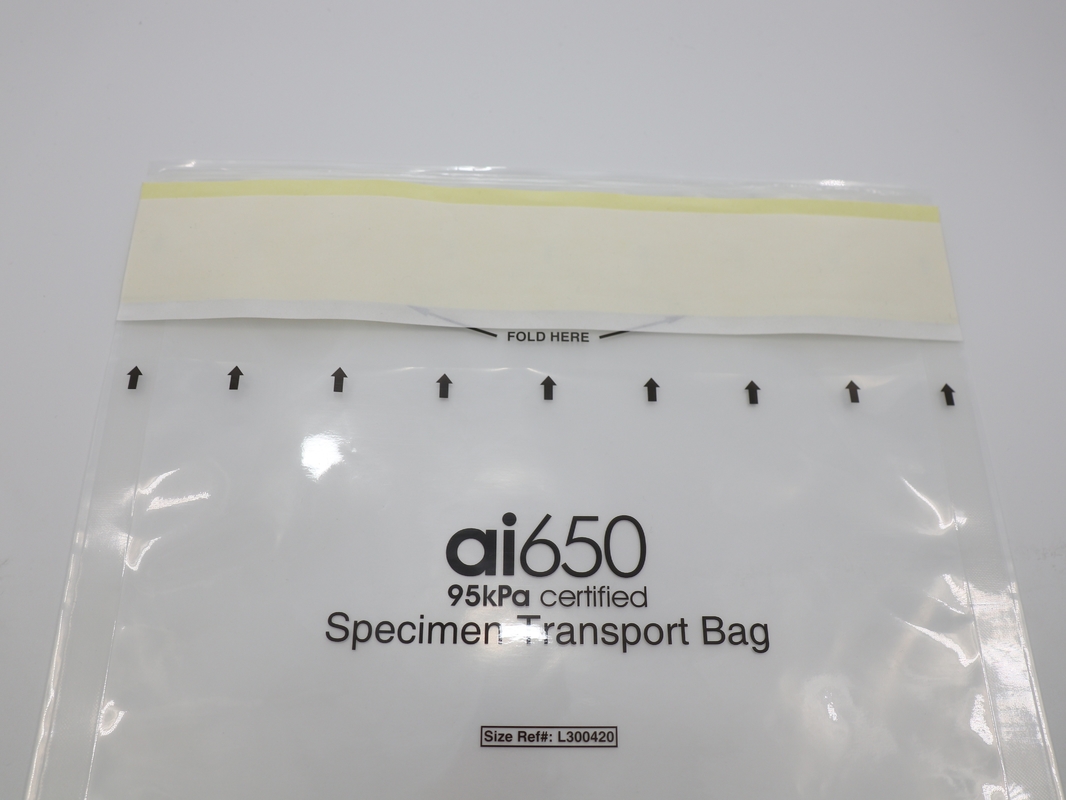 Plastik 95 KPa 6 X 6 Zoll 240 ml Absorptionsbeutel und Absorptionspolster Weiße Farbe