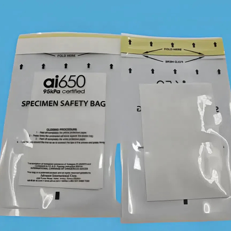 95 KPa Biohazard Probenbeutel für den Transport, Biohazard Probenbeutel