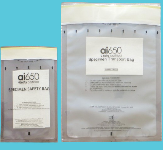 Ai650 95kpa Probenbeutel Isolierung Transport Plastikbeutel Sampe Kleingüter in Krankenhäusern Laboratorien Forschungseinrichtungen