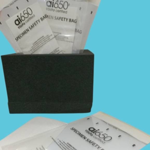 Wasserdicht Einweg-Laboratorium Krankenhaus Transport Probe Anpassung Antibiose Medizinische 3 / 4 Schichten 95kpa Probe Biohazard Tasche mit Dokument Tasche