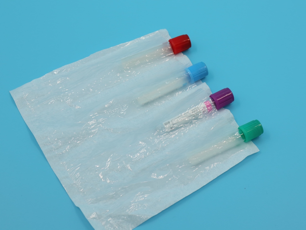 Medizinische Absorptionspads für den Transport von Blutproben, Biohazard-Beutel, Laborprobentuben