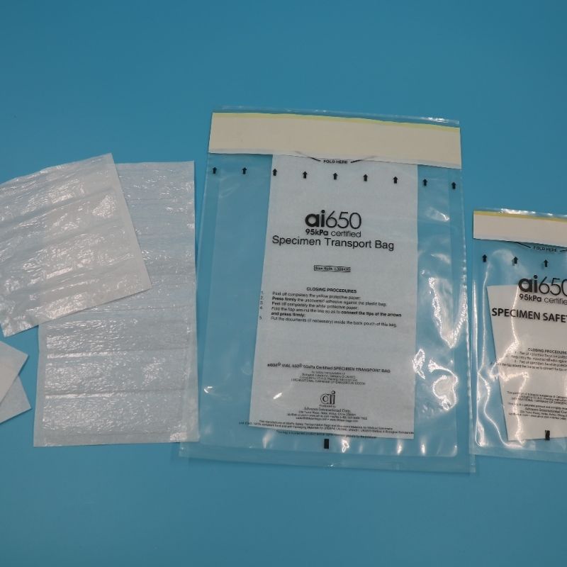 95kPa Certified Medical Specimen Transport Bags For Laboratory Sample Shipping
