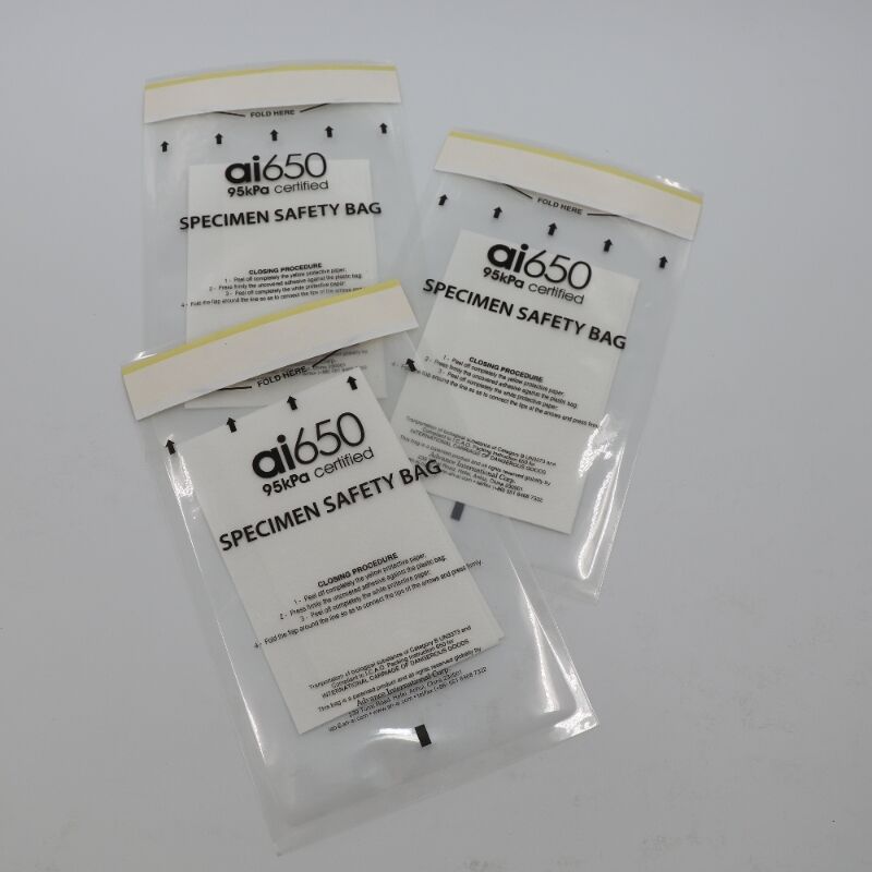 95kpa Leckdichte-Probe-Transporttüten für biologische Stoffe Kategorie B-Konformität