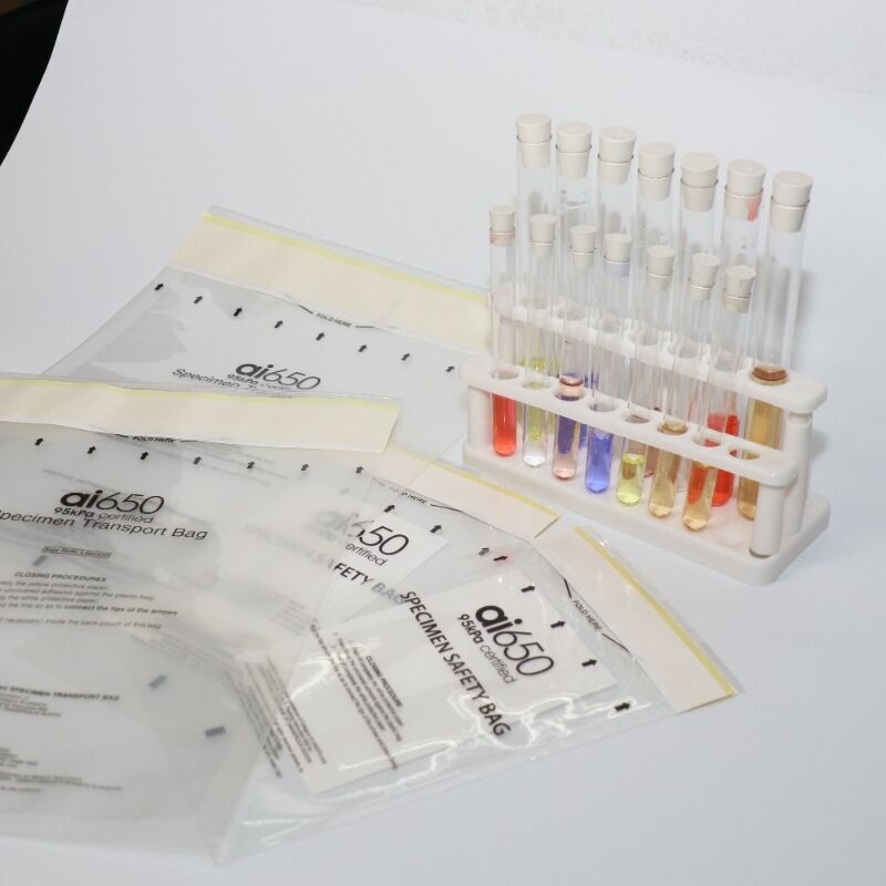 95kPa Probenbeutel Biohazard Verpackungsbeutel für UN3373 Probentransport & Gefahrgut