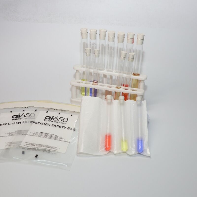 Einweg-Biologische Probenabsorptions-Pad 2 Bay / 4 Bay / 7 Bay Absorptions-Taschen für den Transport von Proben, UN3373 konform, 95kPa undicht