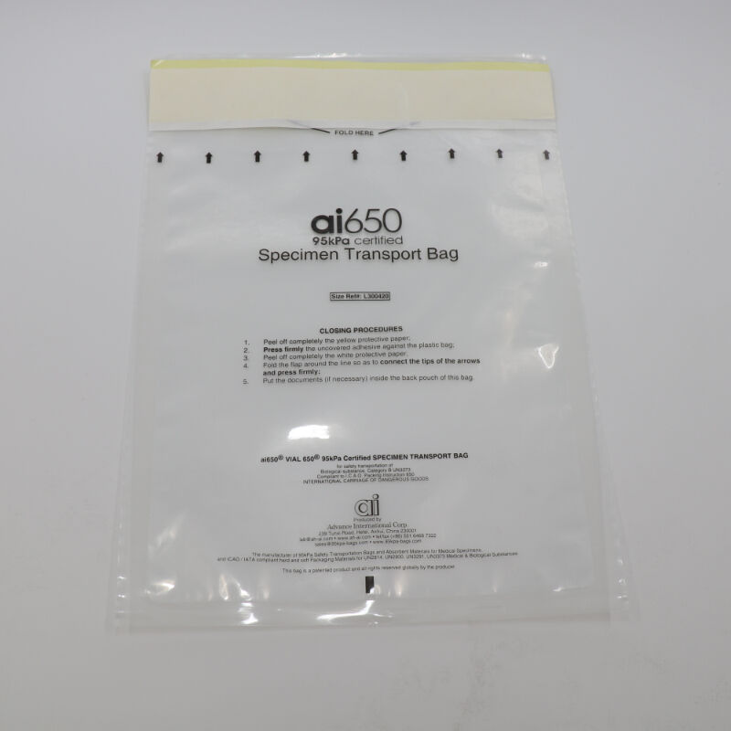 Medizinisches Labor 7 Schlitz-Hoch-Absorptions-Tasche-Sicher und sicher für die Behandlung von Infektionsproben
