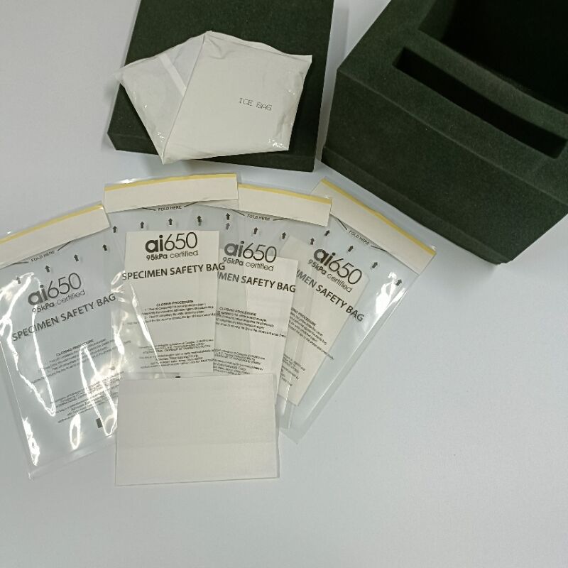 AI650 Biohazard Specimen Bag IATA-Compliant, 95kPa Tested For Safe Air Transport Of Biological Samples