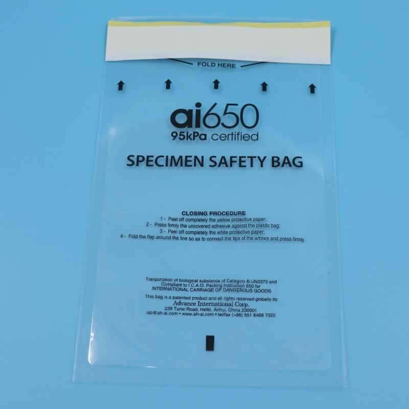 Kategorie A Muster Transportverpackung 95kPa Probenversandtasche für Labortransport