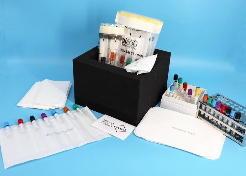 Qualitätsprobe Transportkomfort-Kits für Blutrohrprodukte